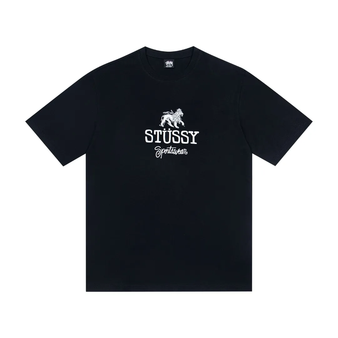 🔥 088# P55 （In Stock ） Stussy logo T Same Style ：Black White Size：S M L XL ： 260 ：